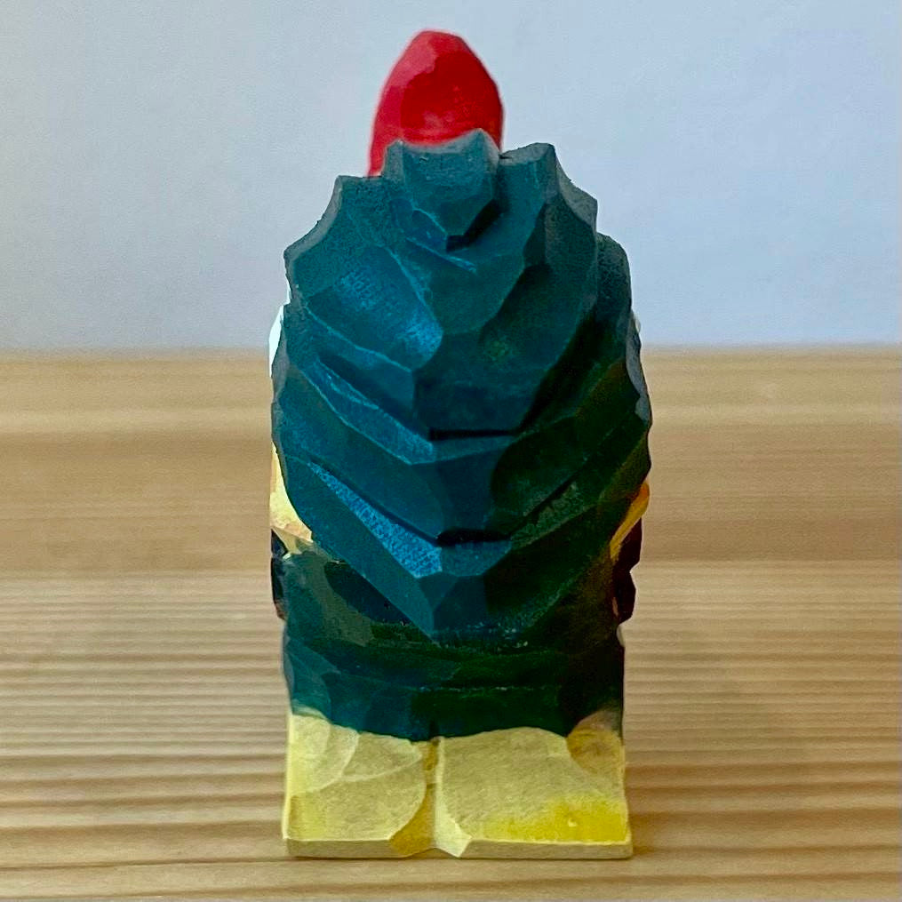 【wudimals オンドリ】ウディマル 40601  木製 動物 ウディマル オブジェ フィギュア  インテリア