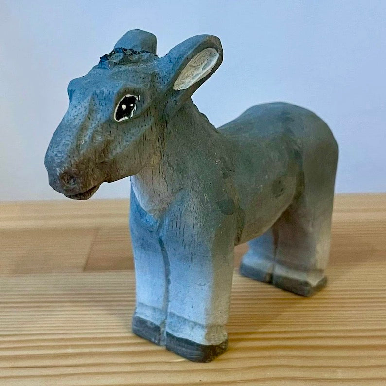 【wudimals ロバ】ウディマル 40607  木製 動物 ウディマル オブジェ フィギュア  インテリア