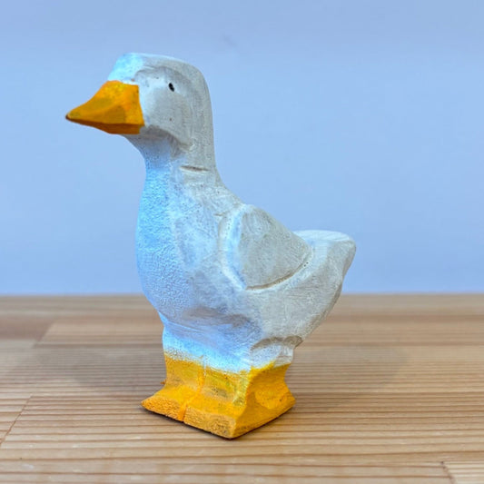 【wudimals ガチョウ】　ウディマル 40610  木製 動物 ウディマル オブジェ フィギュア  インテリア