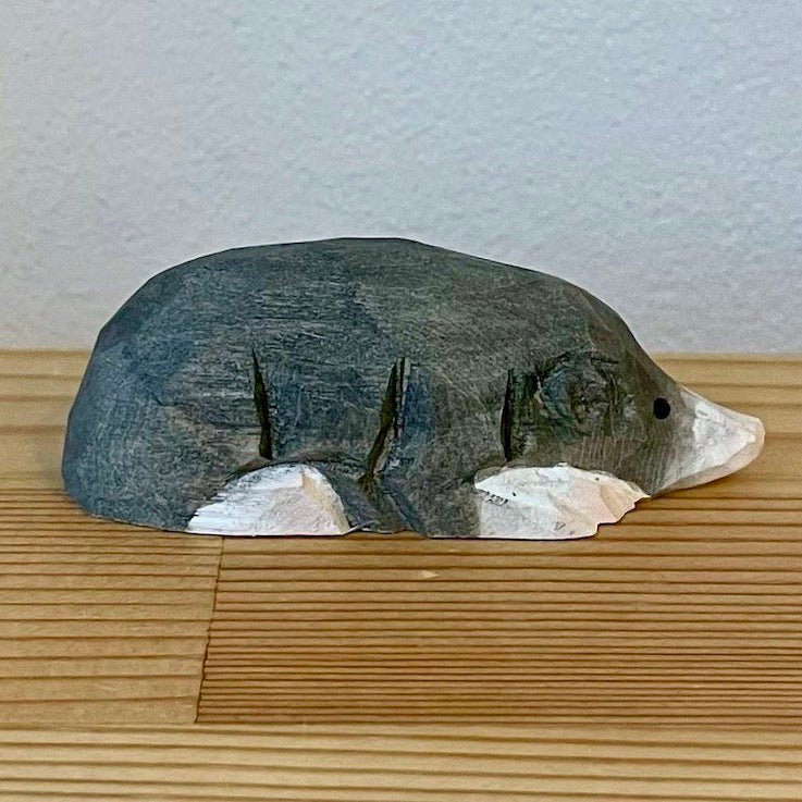 【wudimals モグラ】ウディマル 40703  木製 動物 ウディマル オブジェ フィギュア  インテリア