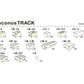 coconos TRACK　ココノス拡張セット　日本製　玉転がし