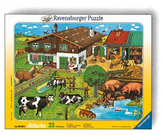 パネルパズル　P目パチ牛　（ドイツ・ラベンスバーガー社）