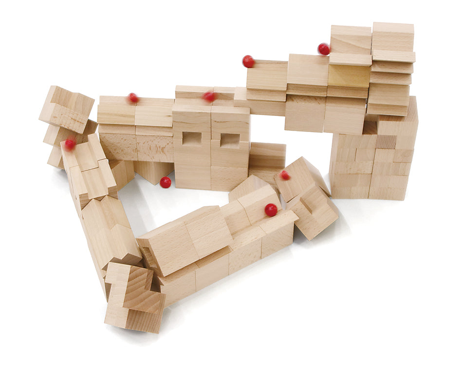 NEWこどろき 童具館 積み木 組み木 waku-block WAKU-BLOCK45 ワクブロック４５ 45 積み木 waku block wakublock 積木 空間認識 木のおもちゃ 知育玩具