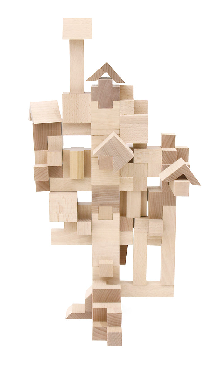 NEWこどろき 童具館 積み木 組み木 waku-block WAKU-BLOCK45 ワクブロック４５ 45 積み木 waku block  wakublock 積木 空間認識 木のおもちゃ 知育玩具